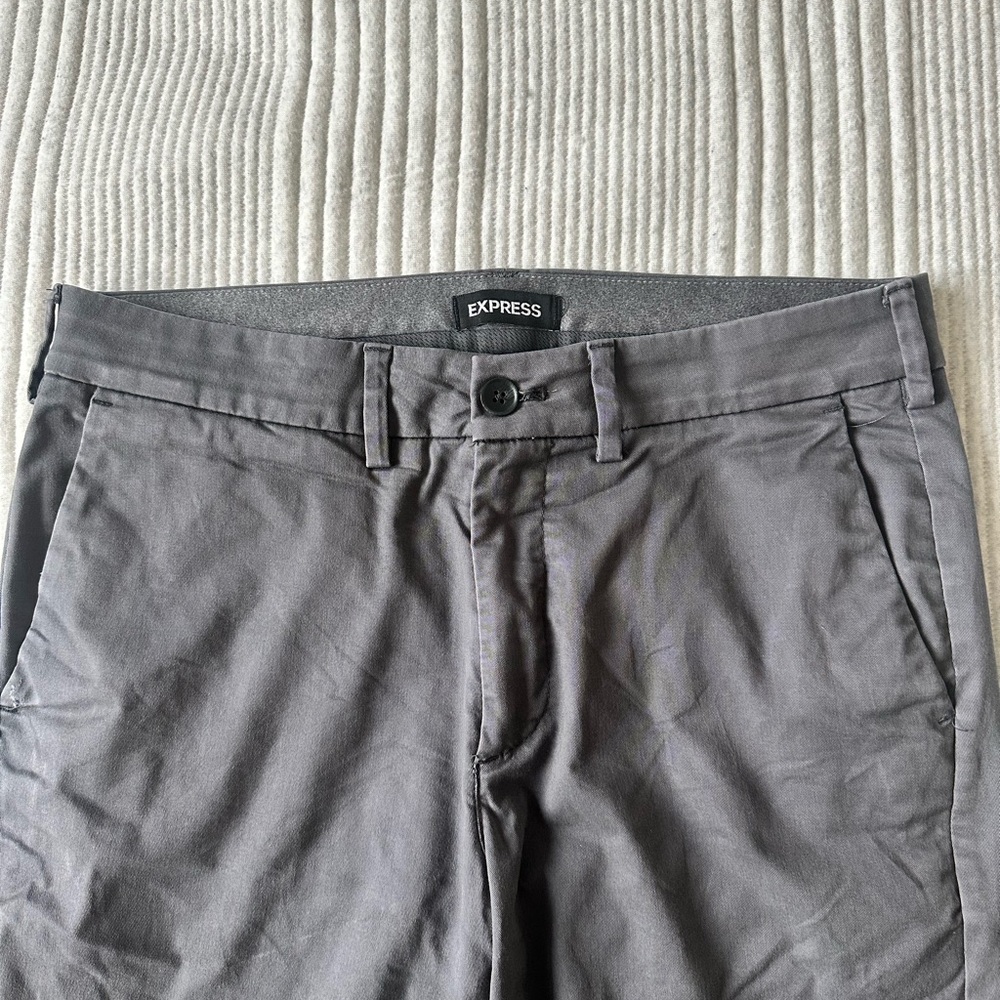 Express Gray Chino Pants
